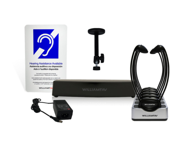 Williams AV IR SYS33-00 AVPlus T3 Infrared System with Stethoset Receivers