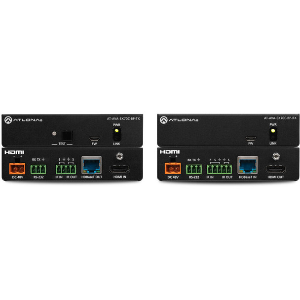 Atlona AT-AVA-EX70C-BP-KIT Avance 4K/UHD HDMI Transmitter and Receiver Kit w/RS-232 and IR pass