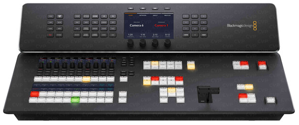 Blackmagic Design SWATEMTVSTA/HD08 ATEM Television Studio HD8 Full Paneled Switcher with Streaming