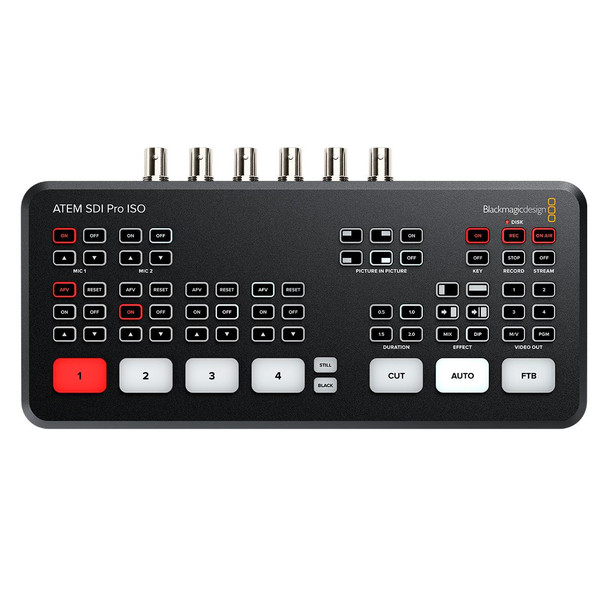Blackmagic Design SWATEMMXEPBPRISO ATEM Mini SDI Pro ISO 4 Inputs