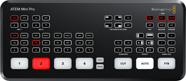 Blackmagic Design SWATEMMINIBPR ATEM Mini Pro HDMI Switcher