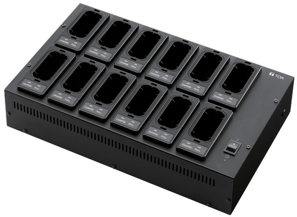 TOA BC-5000-12PS TOA BC-500012PS Twelve Slot Charging Station With AD-5000-6 Power Adapter