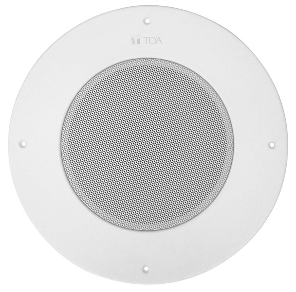 TOA PC-580RU 8 in 5W 25/70V In-Ceiling Mount Paging Speaker.