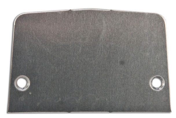 Wiremold 500B Service Box Plate, Metallic, Type: Blank. For use with 525 Series Floor Boxes.