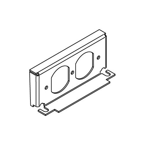 Wiremold CIHT-D RFB4-CI-1 Series Internal Duplex Receptacle Bracket