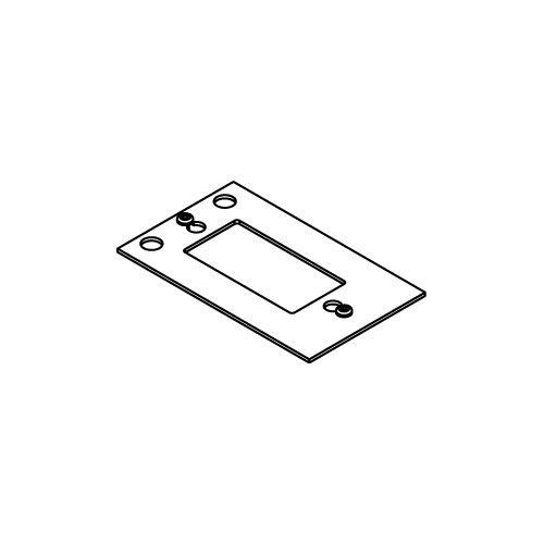 Wiremold CRFB-GFI-4 CRFB Series Center GFCI/Decorator Plate