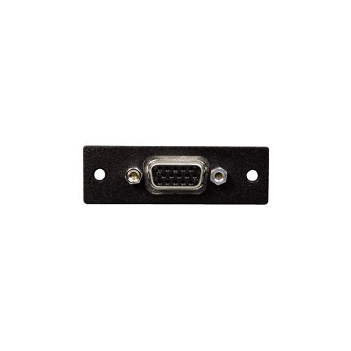 Wiremold AV1000BK 15 Pin HD Female to Female, single plate