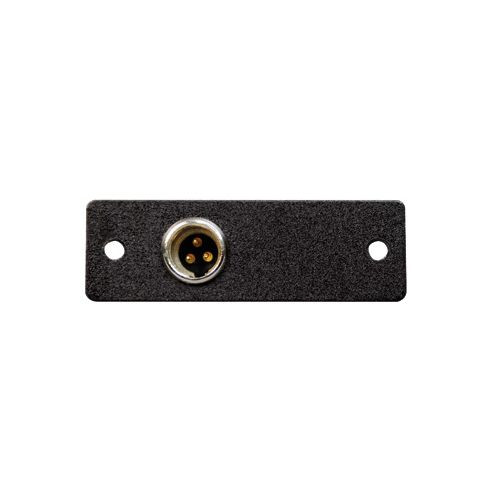 Wiremold AV8010BK Mini XLR 3-pin Male to Solder Cups