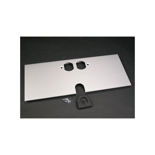 Wiremold AL5256-DZ AL5200 Large Multi-Channel Raceway Duplex Receptacle & Mouse Hole Device Cover Plate