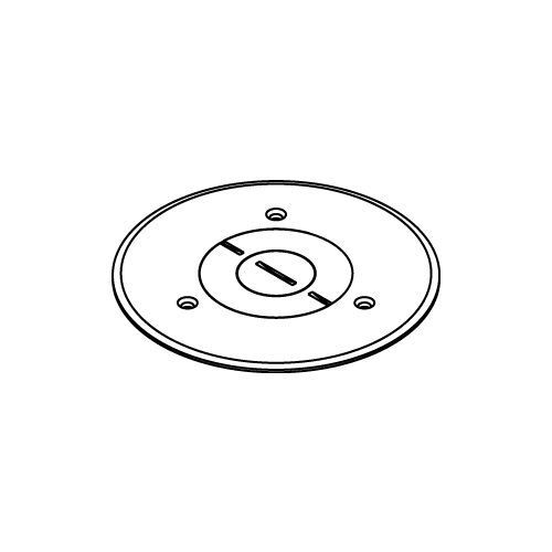 Wiremold 896PCK-BLK Ratchet-Pro 881 Series Communications or Power Cover Plate