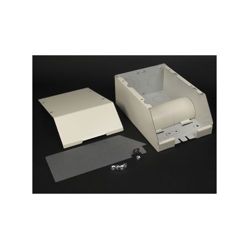 Wiremold 2410DFO-FW 2400 Divided Entrance End Fitting