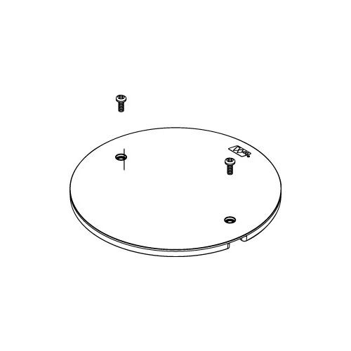 Wiremold AV3APTCGY AV3 Poke-Thru Abandonment Plate