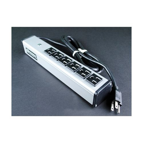 Wiremold UL206BD Plug-In Outlet Center Unit / 120V/15A/6 O/L /15\\\' cord