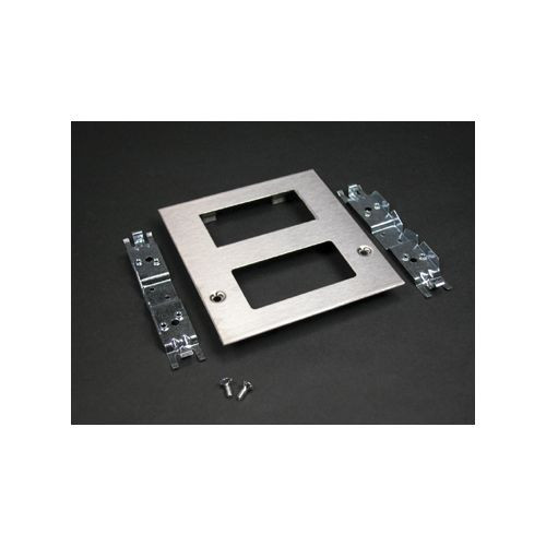 Wiremold S4048RF S4000 Rectangular Receptacle Device Cover With Modular Furniture Opening