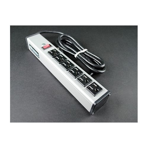 Wiremold UL207BD Plug-In Outlet Center Unit / 120V/15A/6 O/L /lighted switch/15\' cord