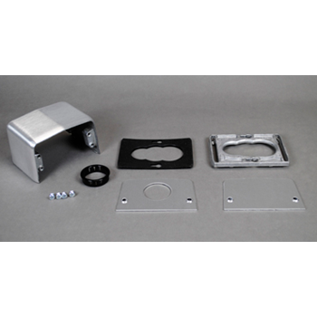 Wiremold 525C Pdstl Fitting 11/4in Opng One Side