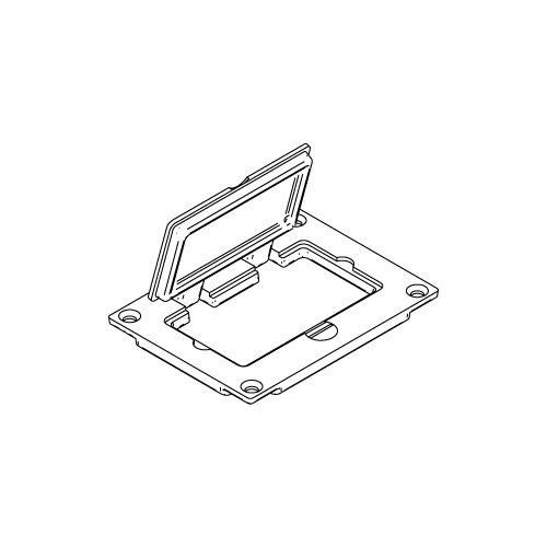 Wiremold 828GFITCAL-BS GFI Cover Plate