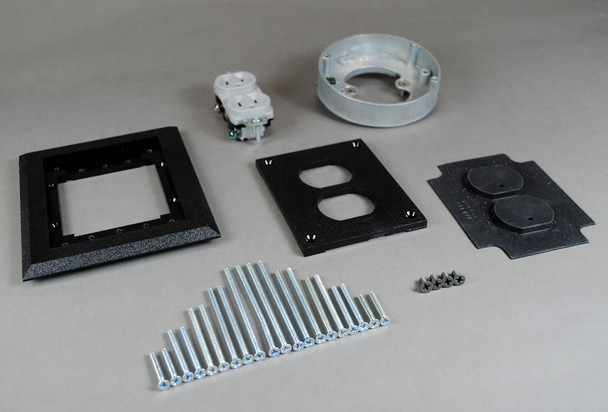 Wiremold S165BRN Flush polycarbonate power