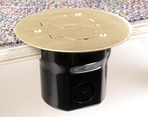 Wiremold 862TSP Wlk 862tsp Floor Box W/895tsp