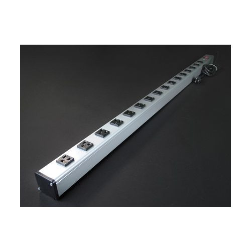 Wiremold UL402BC Plug-In Outlet Center Unit / 120V/15A/48" long/16 O/L /lighted switch/6' cord