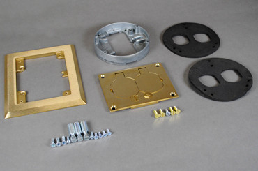 Wiremold S165B Brs Dplx Actv Unit Si Ser