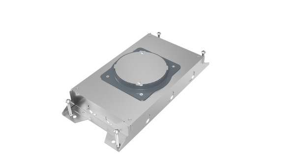 Wiremold RFBA2C25 RFBA 2-Gang Round Cover Floor Box