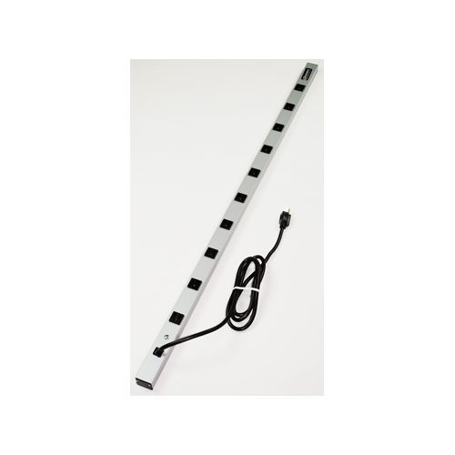 Wiremold 4810BDS CabinetMate Plug-In Outlet Center Unit / 120V/15A / 48\\\" long / 10 O/L / 15\\\' cord / Computer Grade Surge"