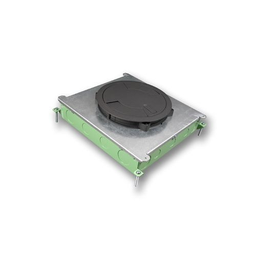 Wiremold RFB6E RFB6E Six Compartment Single- or Multi-Service Recessed Floor Box