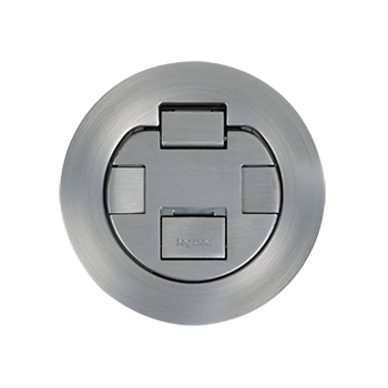 Wiremold 4CTAA 4CTAA 4 inch Cover Assembly Flush in Brushed Aluminum