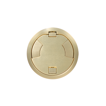 Wiremold 8CTC2SB 8in Surface Style Cover Assembly Satin Brass
