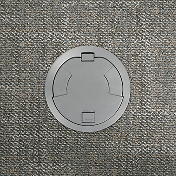 Wiremold 8CTC2AA 8in Surface Style Cover Assembly Brushed Aluminum