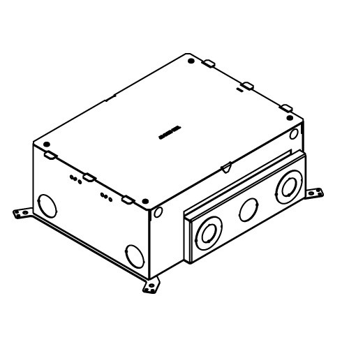Wiremold EFB10S-OG EFB10S-OG Evolution Series Ten-Gang Floor Box