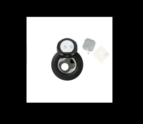 Wiremold 4ATCBK 4AT Evolution Poke-Thru Device-Unwired- Black