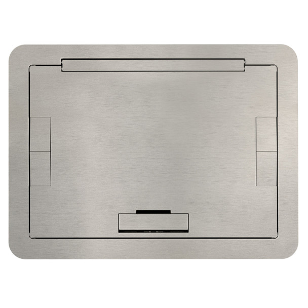 Wiremold EFB6810BTSN Evolution Series EFB6, EFB8, EFB10 Floor Box Flush Style Cover with Solid Lid