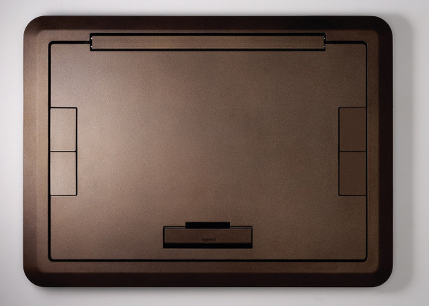 Wiremold EFB6810BTCBZ Evolution Series EFB6, EFB8, EFB10 Floor Box Surface Style Cover with Solid Lid