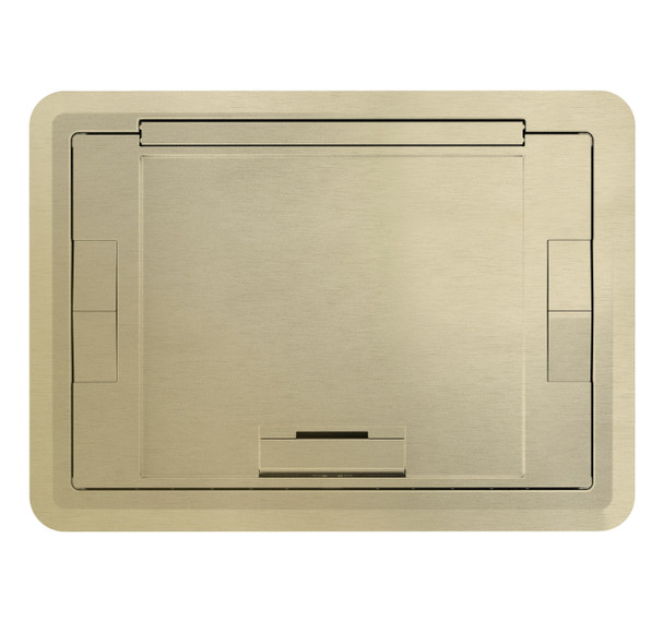 Wiremold EFB6810CTCSB Evolution Series EFB6, EFB8, EFB10 Floor Box Surface Style Cover with Carpet Insert