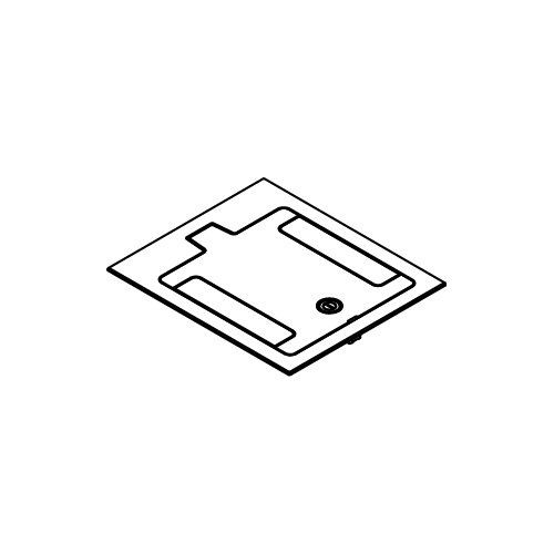 Wiremold RFB119BTCBK RFB9 and RFB11 Series Flush Tile or Carpet Cover Assembly