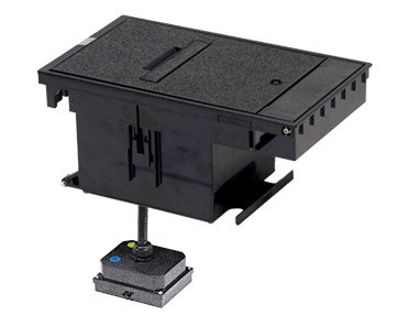Wiremold XB814CL515BK Outdoor Ground Box L5-15R, Black