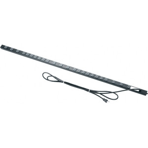 Middle Atlantic PD-2415SC-NS 24 OUTLET, SINGLE 15 AMP CIRCUIT SLIM POWER STRIP W/9ft CORD