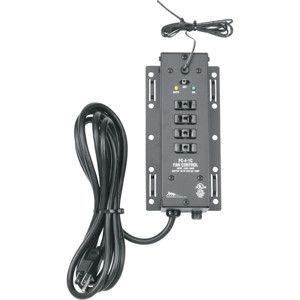Middle Atlantic FC-4-IEC Proportional Speed Thermostatic Fan Control, Controls up to 4 Fans, Mounts in MPR Raceway (220 Volt Version)