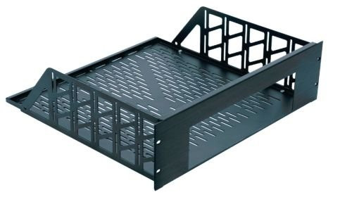 Middle Atlantic RSH4A10X 10 SPACE BLACK BRUSHED CUSTOM RACKSHELF