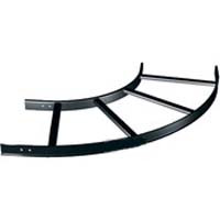 Middle Atlantic CLB-90HB 12in WIDE, 90 DEGREE HORIZONTAL BEND, BLACK FINISH, 1 PIECE