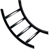 Middle Atlantic CLB-VI90 12in WIDE, 90 DEGREE VERTICAL INSIDE BEND, BLACK FINISH, 1 PIECE