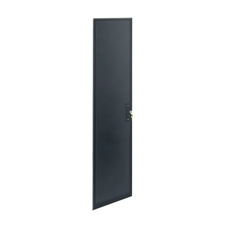 Middle Atlantic MW-RD-44 Rack Solid Rear Door, Lock/Latch Closure, 44RU, Steel, Black Powder Coated