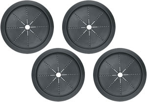 Middle Atlantic GK-3G 3in GLAND GROMMET KIT 4PCS