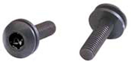 Middle Atlantic HTX 50 PC. BLACK STAR POST SCREWS W/ WASHERS