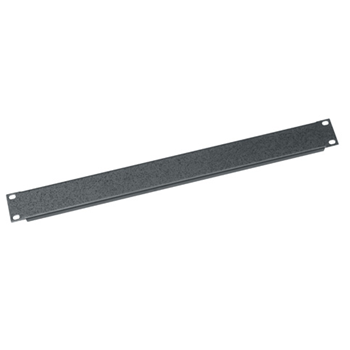 Middle Atlantic SB1 1 SPACE 1 3/4in FLANGED STEEL BLANK PANEL, BLACK TEXTURED FINISH