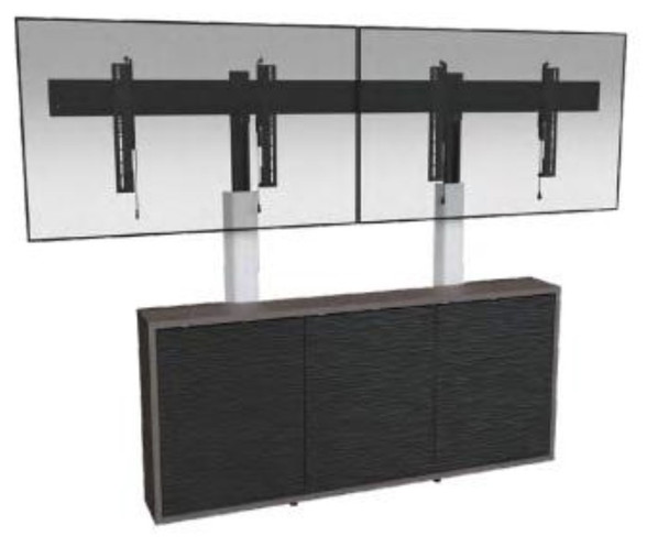 Middle Atlantic SNE30F-CN-4548 45 RU SNE Series Rack Frame, 48 Inches Deep, 30 Inches Wide with Cage Nut Rackrail