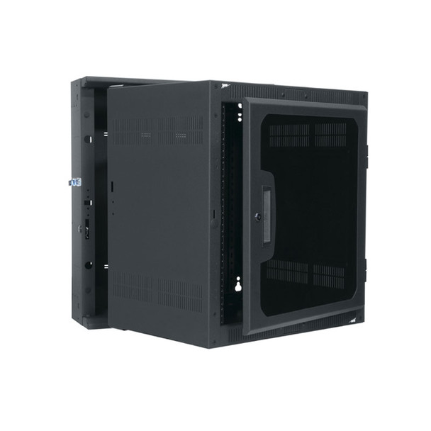 Middle Atlantic DWR-12-32PD Pivot Wall Rack (12 RU, 32 Deep, Plexi)