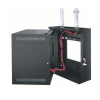 Middle Atlantic EWR-16-17 16 SPACE 28in ECONO SECTIONAL WALL RACK, FITS 15in DEEP EQUIP., BLACK FINISH